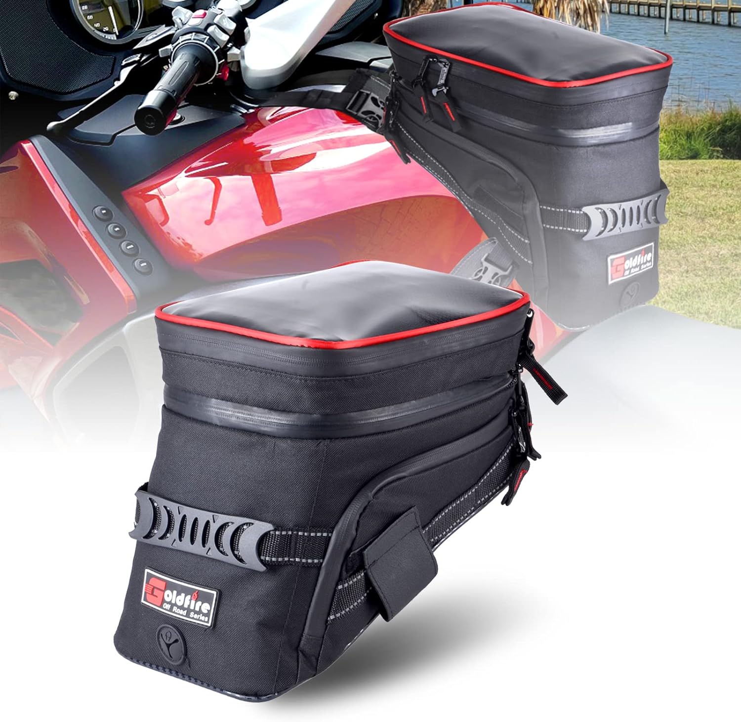 Magnetic Tank Bag - New Universal Motorcycle Tank Bag Gas