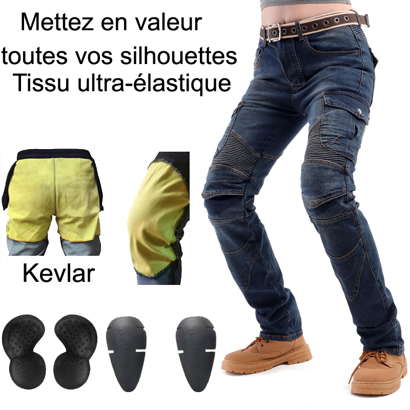 Motorcycle Gear Jeans - Kevlar Womens Motorcycle Jeans Aramid Riding