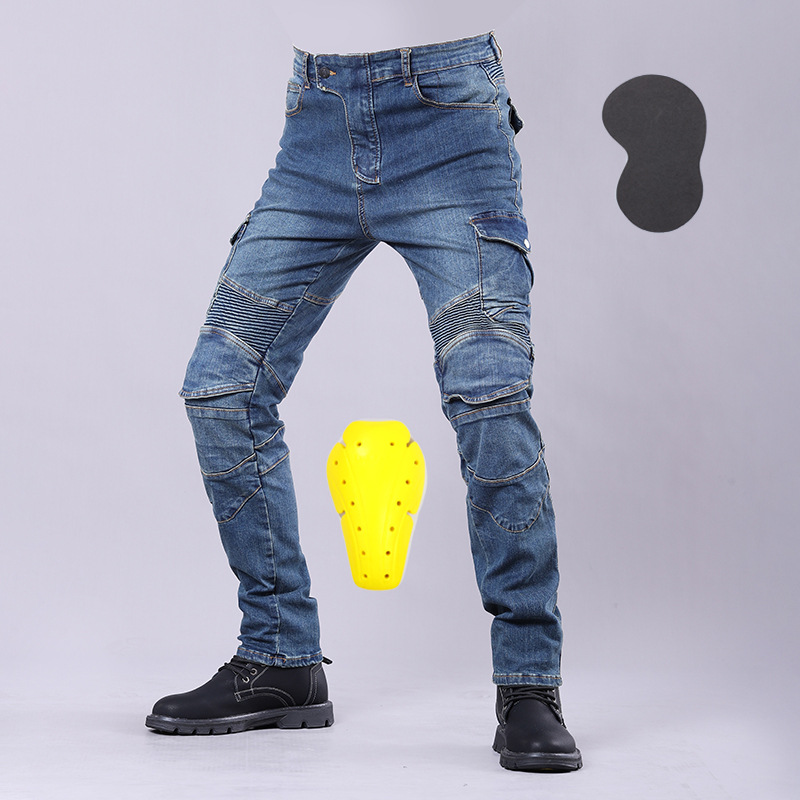 Motorcycle Gear Jeans - Motorcycle Riding Jeans Four Seasons Anti-drop