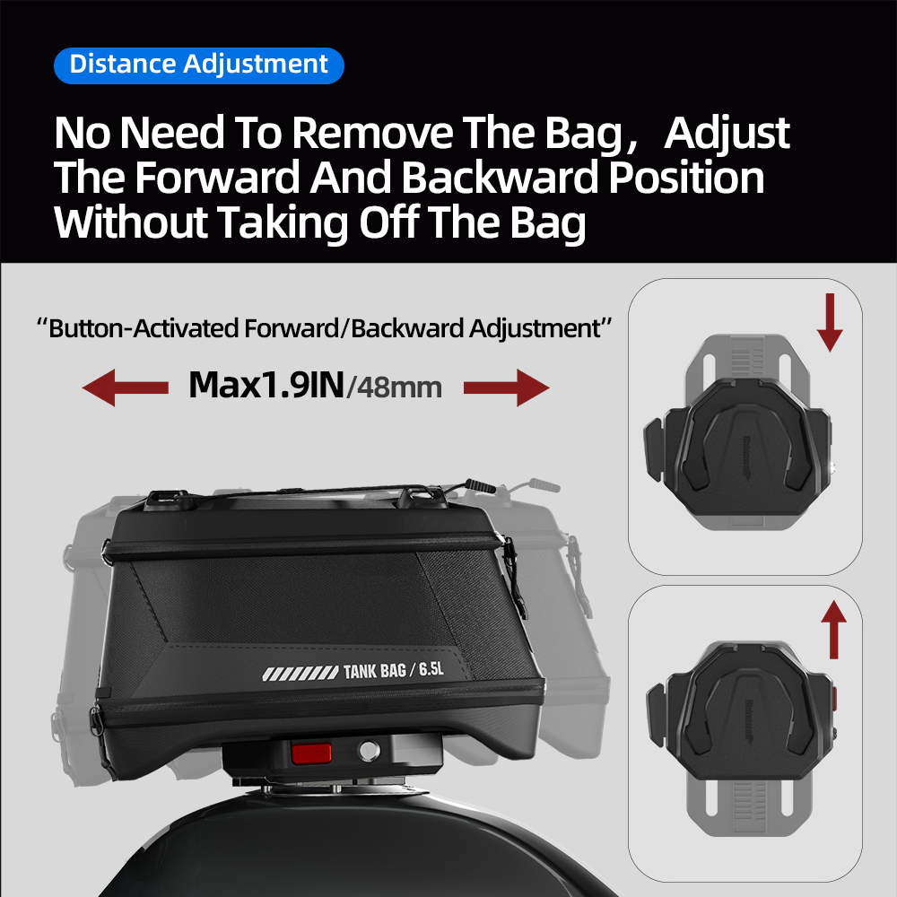 Rhinowalk Motorcycle Tank Bag  - đánh giá và giá Magnetic Tank Bag