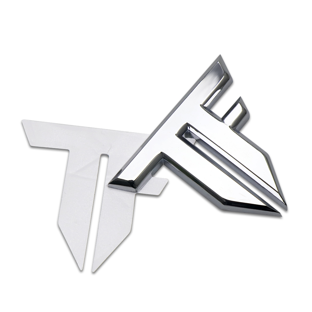 1pc 3D Metal TF Emblem Badge C - đánh giá và giá Motorcycle Gear Outlet