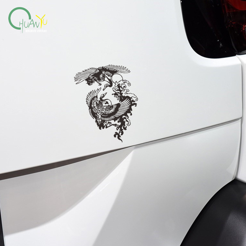 Yin Yang Double Phoenix Totem  - đánh giá và giá Motorcycle Gear Phoenix