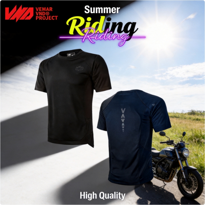 Summer Motorbike T-Shirt CE1 P - đánh giá và giá Motorcycle Gear Sleeve