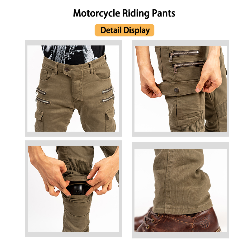 Men Women Slim Fit Zipper Deni - đánh giá và giá Motorcycle Gear Jeans