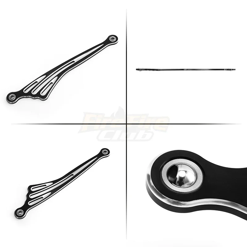 Black Motorcycle Wing CNC Gear - đánh giá và giá Motorcycle Gear Harley Davidson