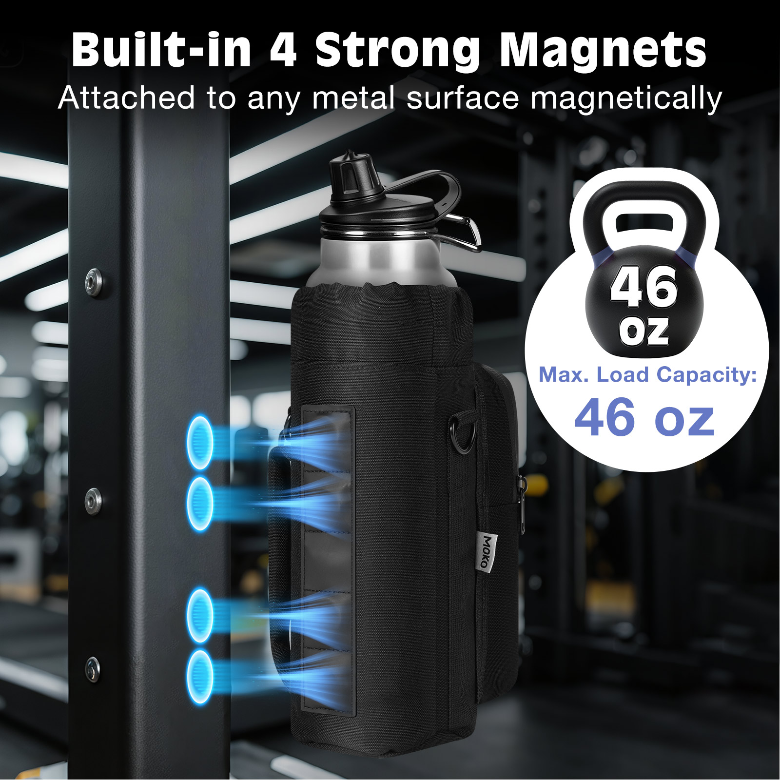 MoKo Magnetic Gym Bag, Magneti - đánh giá và giá Magnetic Tank Bag