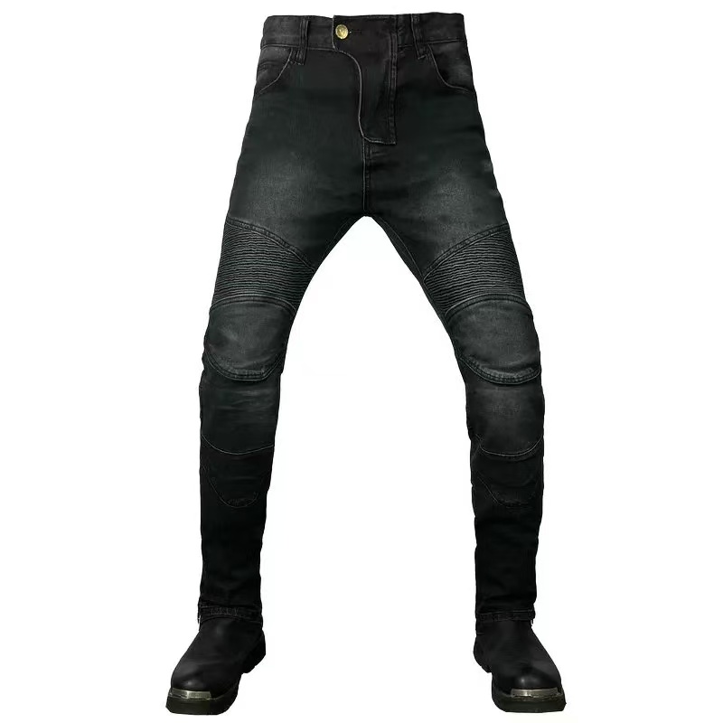 New Motocross Black Gray Pants - đánh giá và giá Motorcycle Gear Jeans