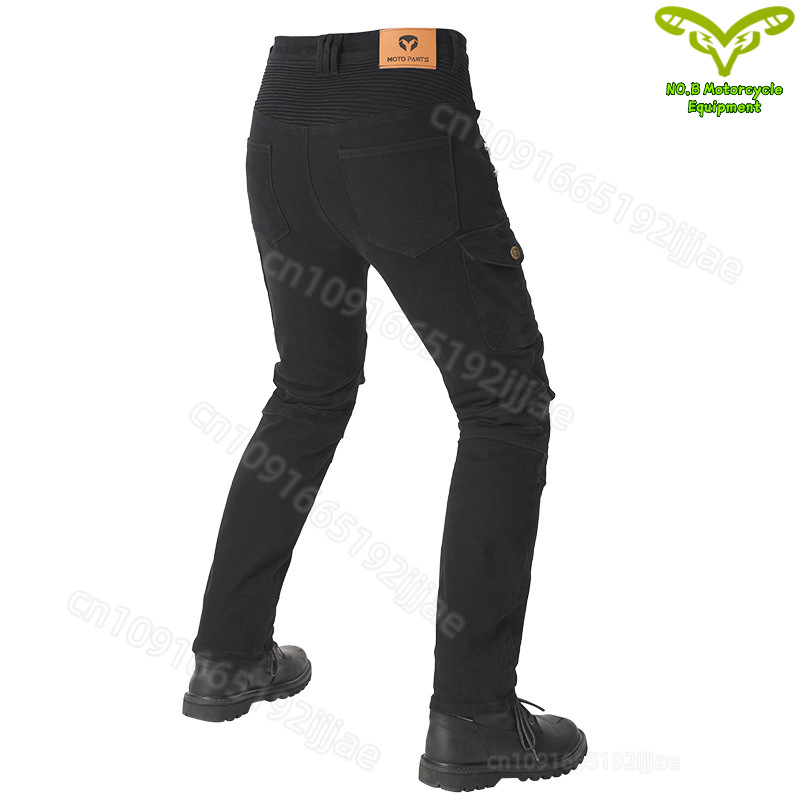 New Double Zipper Metal Style  - đánh giá và giá Motorcycle Gear Jeans