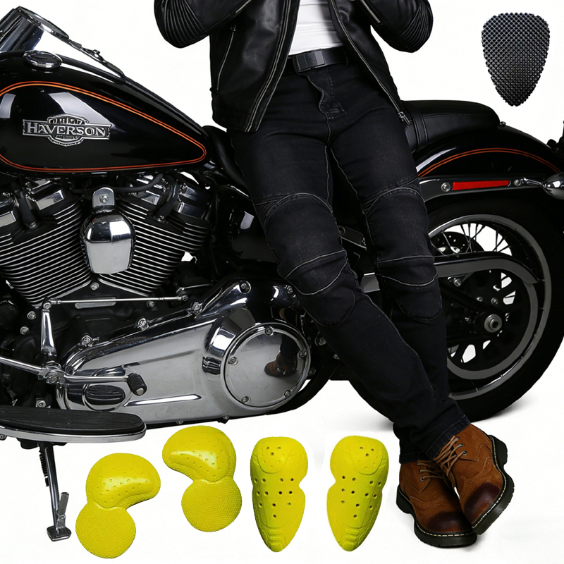 Men Black Motorcycle Dirt Bike - đánh giá và giá Motorcycle Gear Jeans