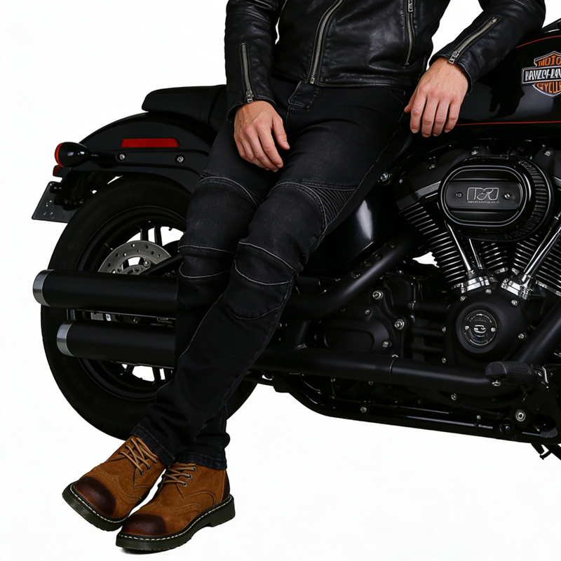 Men Black Motorcycle Dirt Bike - đánh giá và giá Motorcycle Gear Jeans