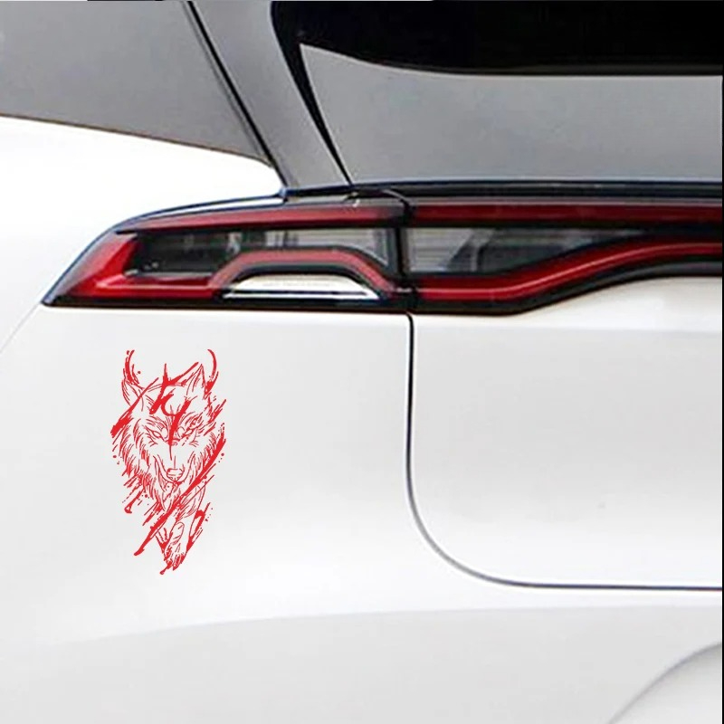 Wolf Car Sticker Dark Magic Re - đánh giá và giá Motorcycle Gear Auto