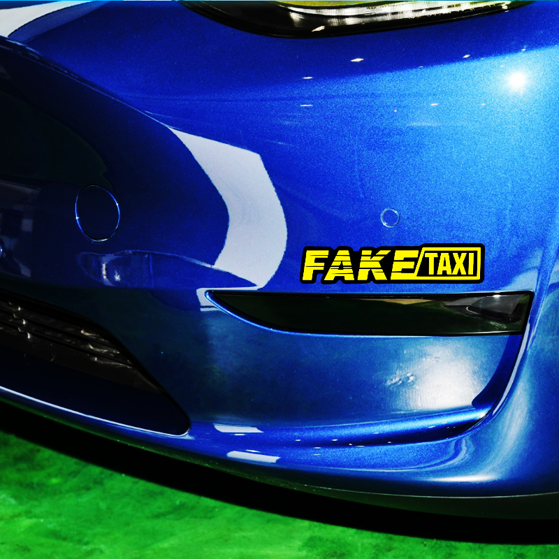 Yellow Fake Taxi Logo Pvc Wate - đánh giá và giá Motorcycle Gear Auto