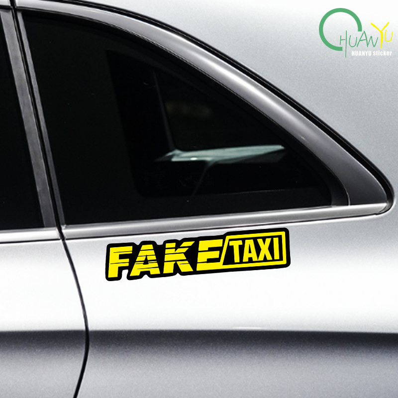 Yellow Fake Taxi Logo Pvc Wate - đánh giá và giá Motorcycle Gear Auto
