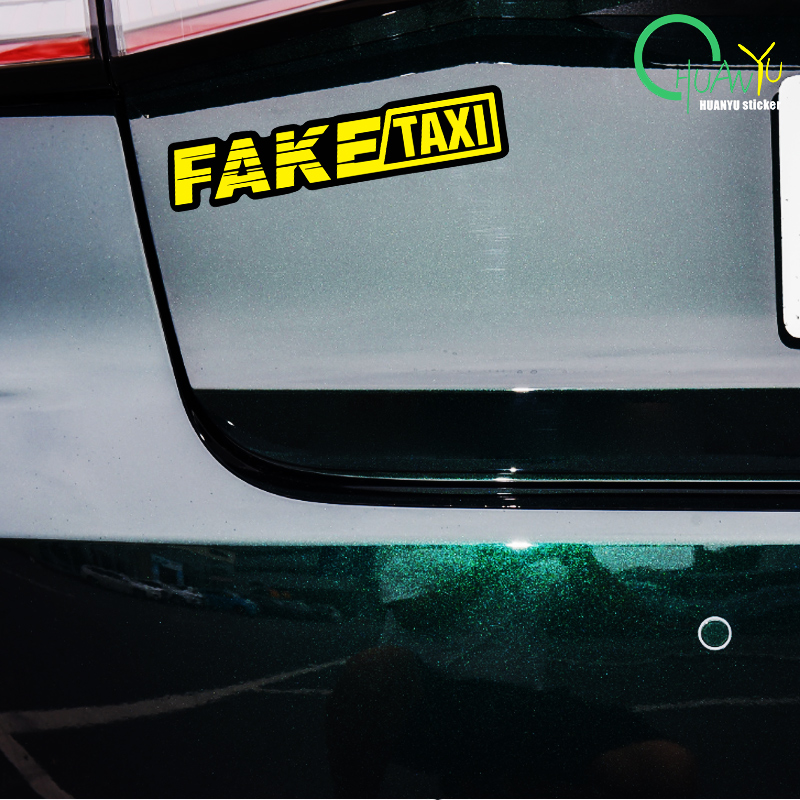 Yellow Fake Taxi Logo Pvc Wate - đánh giá và giá Motorcycle Gear Auto