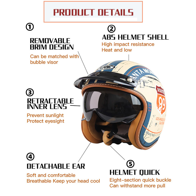 SOMAN Open Face Motorcycle Hel - đánh giá và giá Motorcycle Gear Store